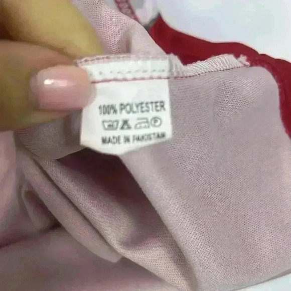 Trump #45 USA Jersey Button Down Short Sleeve Red White Blue President Size 3XL - Picture 6 of 14